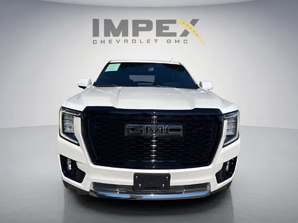 Used 2022 WHITE FROST TRICOAT GMC SLT image 8