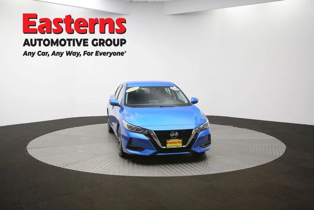 Used 2021 Blue Nissan SV image 48