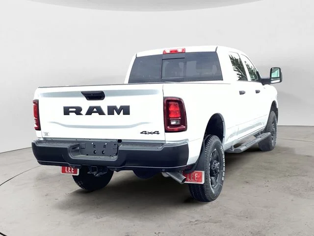 New 2026 Bright White Clearcoat Ram TRADESMAN CREW CAB 4X4 6