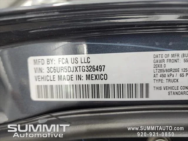 New 2026 Forged Blue Metallic Exterior Paint RAM BIG HORN image 78