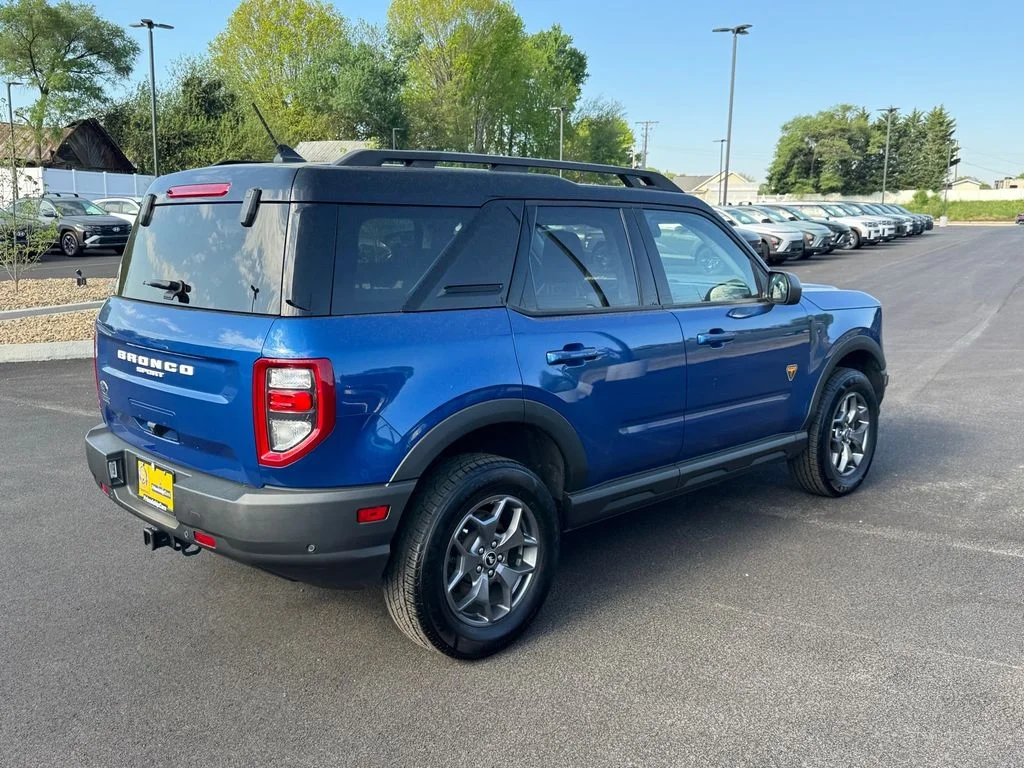 Used 2024 Blue Ford Badlands image 4