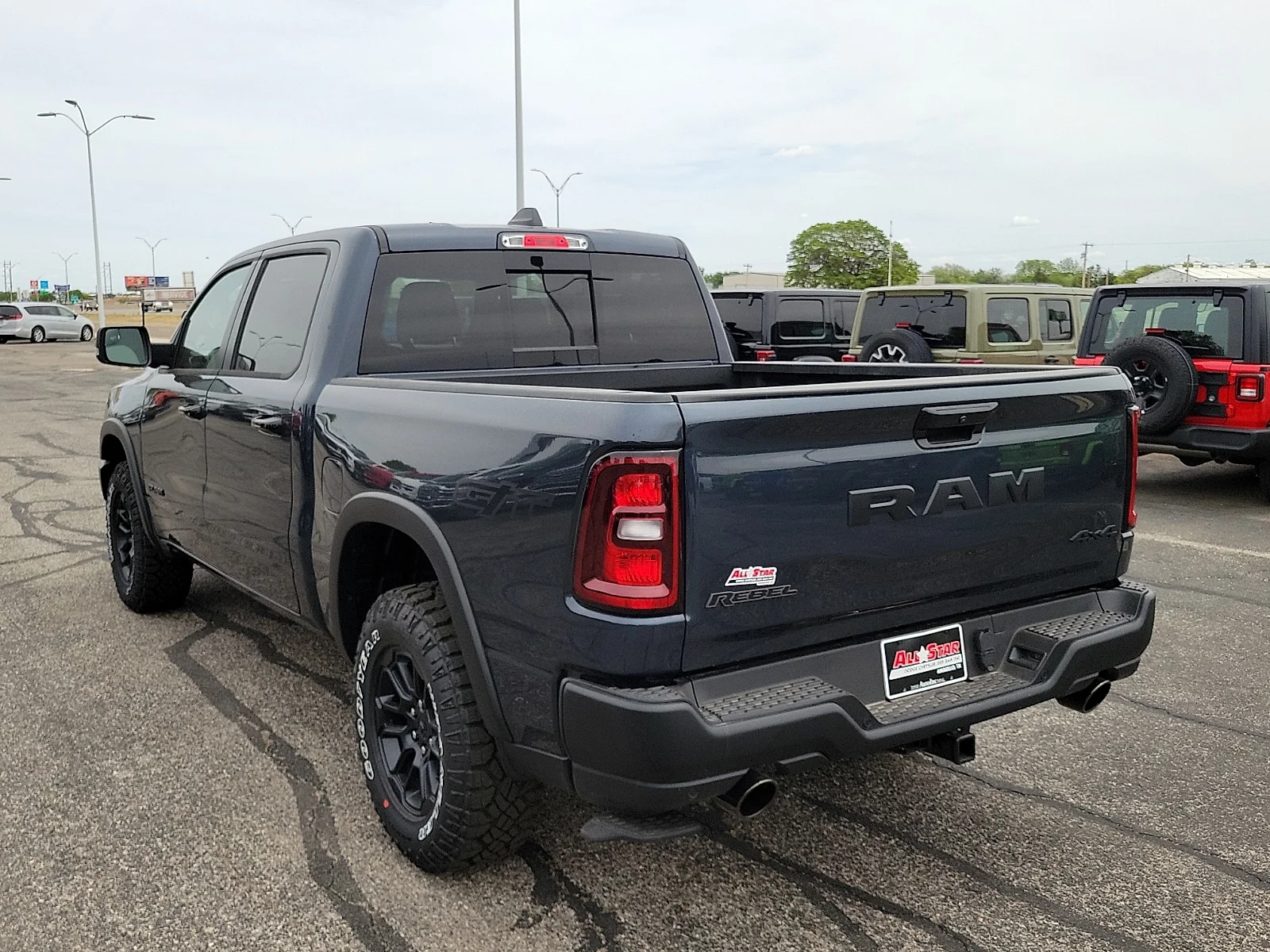 New 2026 Forged Blue Ram REBEL CREW CAB 4X4 5