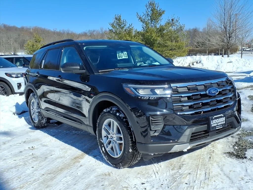 New 2026 Agate Black Metallic Ford Active image 1