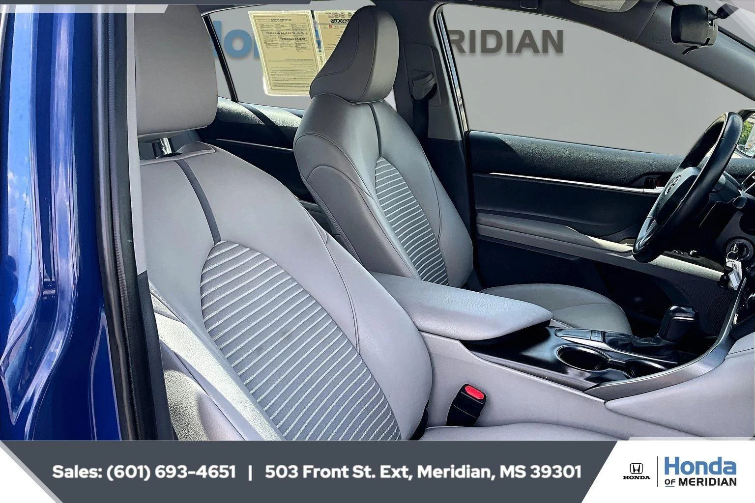 Used 2024 Reservoir Blue Toyota SE image 6