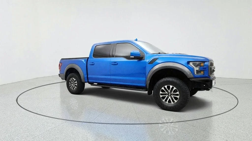 Used 2019 Velocity Blue Metallic Ford Raptor 4WD SuperCrew 5.5
