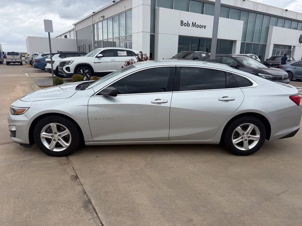Used 2021 Silver Ice Metallic Chevrolet LS image 2