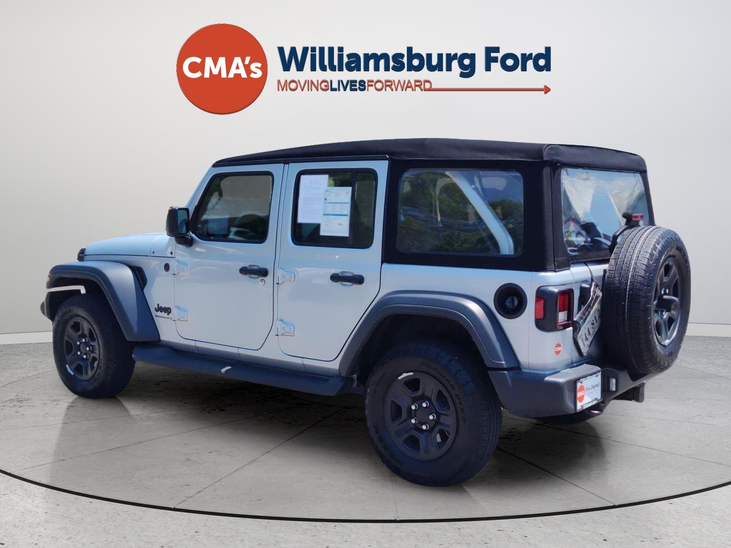 Used 2024 Silver Zynith Clearcoat Jeep Sport S image 3