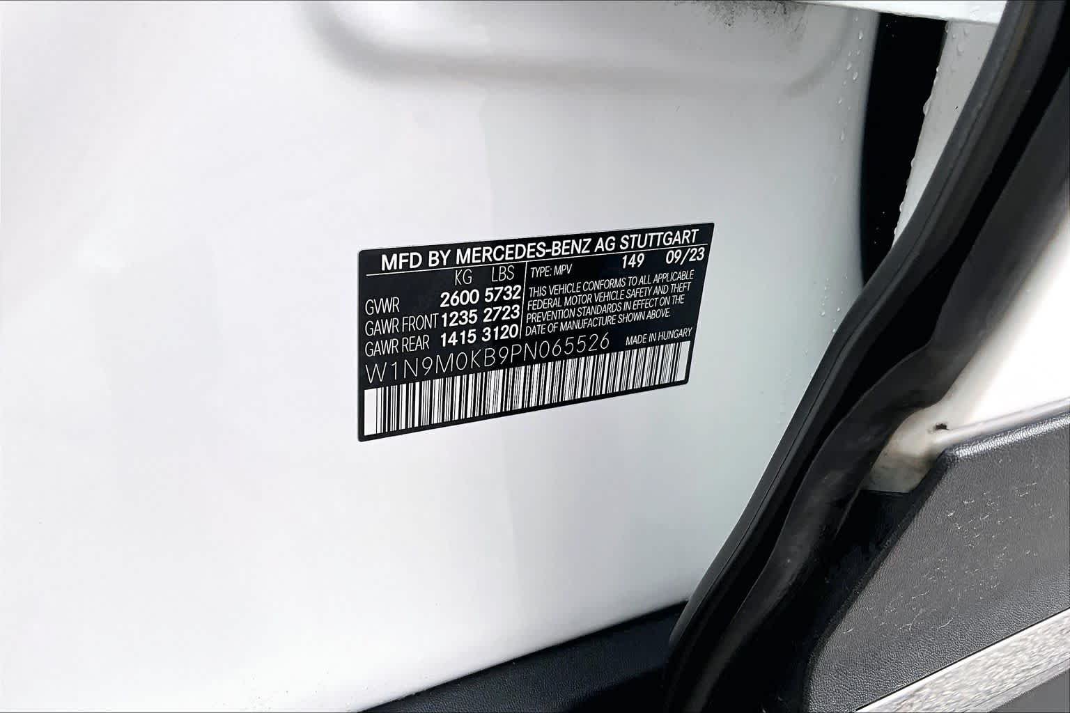 Used 2023 Polar White Mercedes-Benz EQB 300 image 37