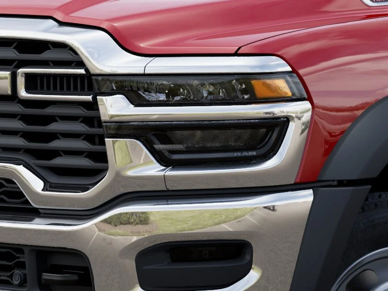 New 2026 Flame Red Clear-Coat Exterior Paint RAM TRADESMAN image 6