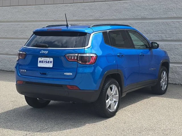 Certified Used 2022 Blue Jeep Latitude image 13