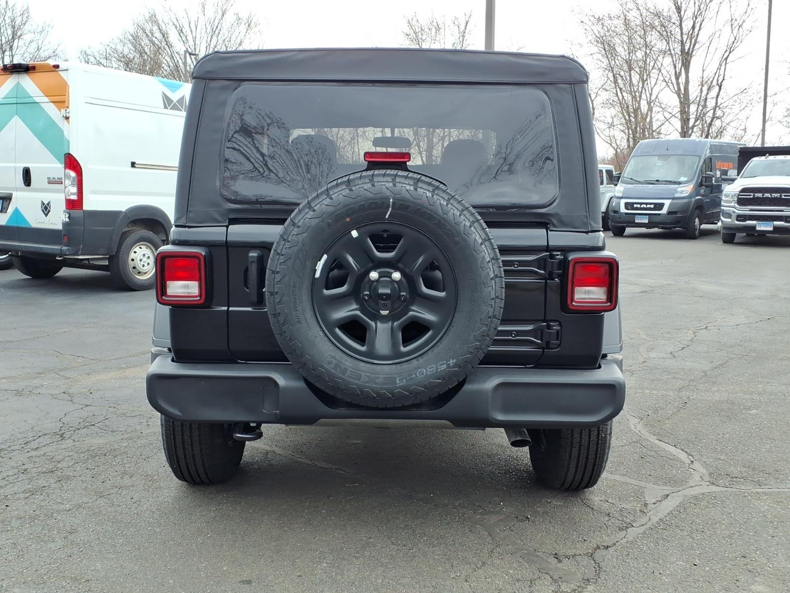 New 2026 Black Clear-Coat Exterior Paint Jeep Sport image 6
