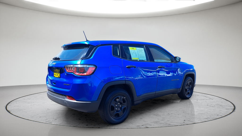 Used 2020 Blue Jeep Sport image 3