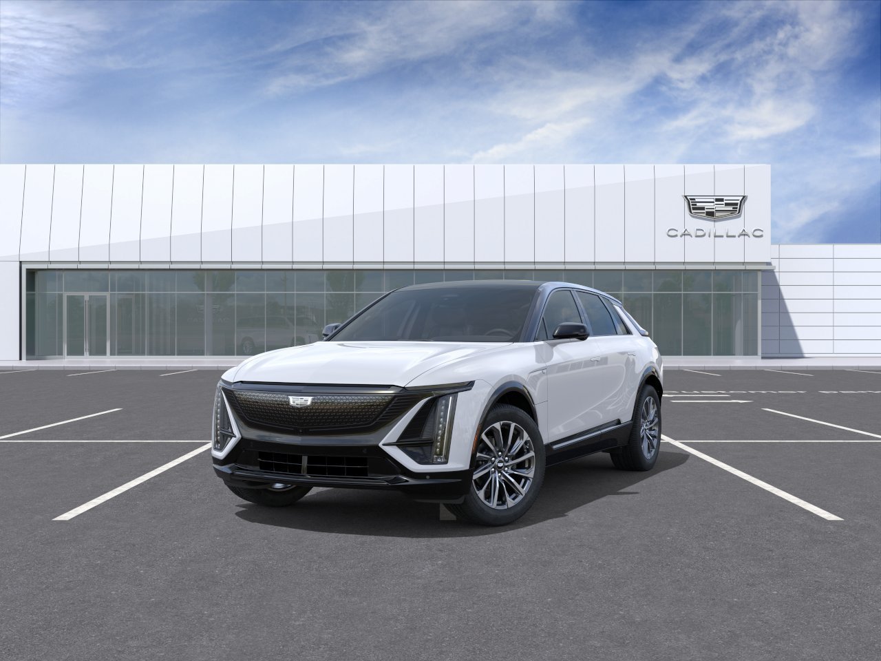 New 2027 Vibrant White Tricoat Cadillac Sport image 8