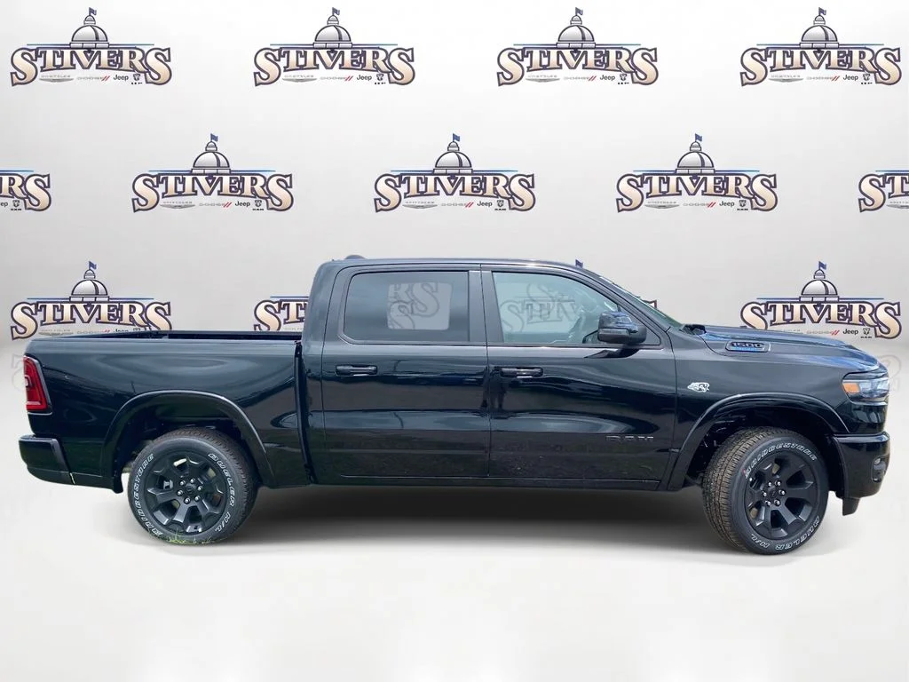 New 2026 Diamond Black Crystal Pearlcoat RAM Big Horn/Lone Star image 7