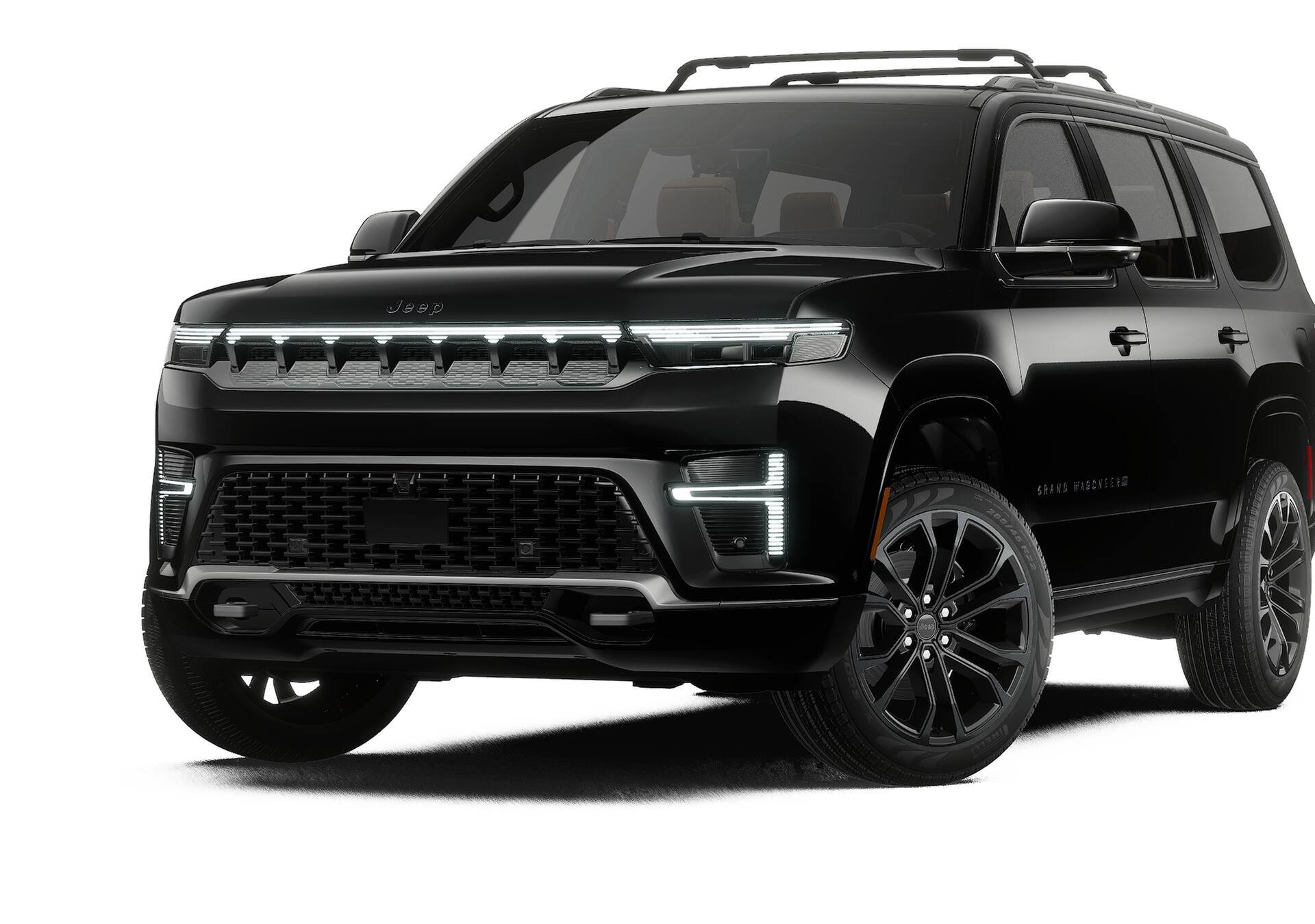 New 2027 High Gloss Black Paint Jeep Grand Wagoneer image 1