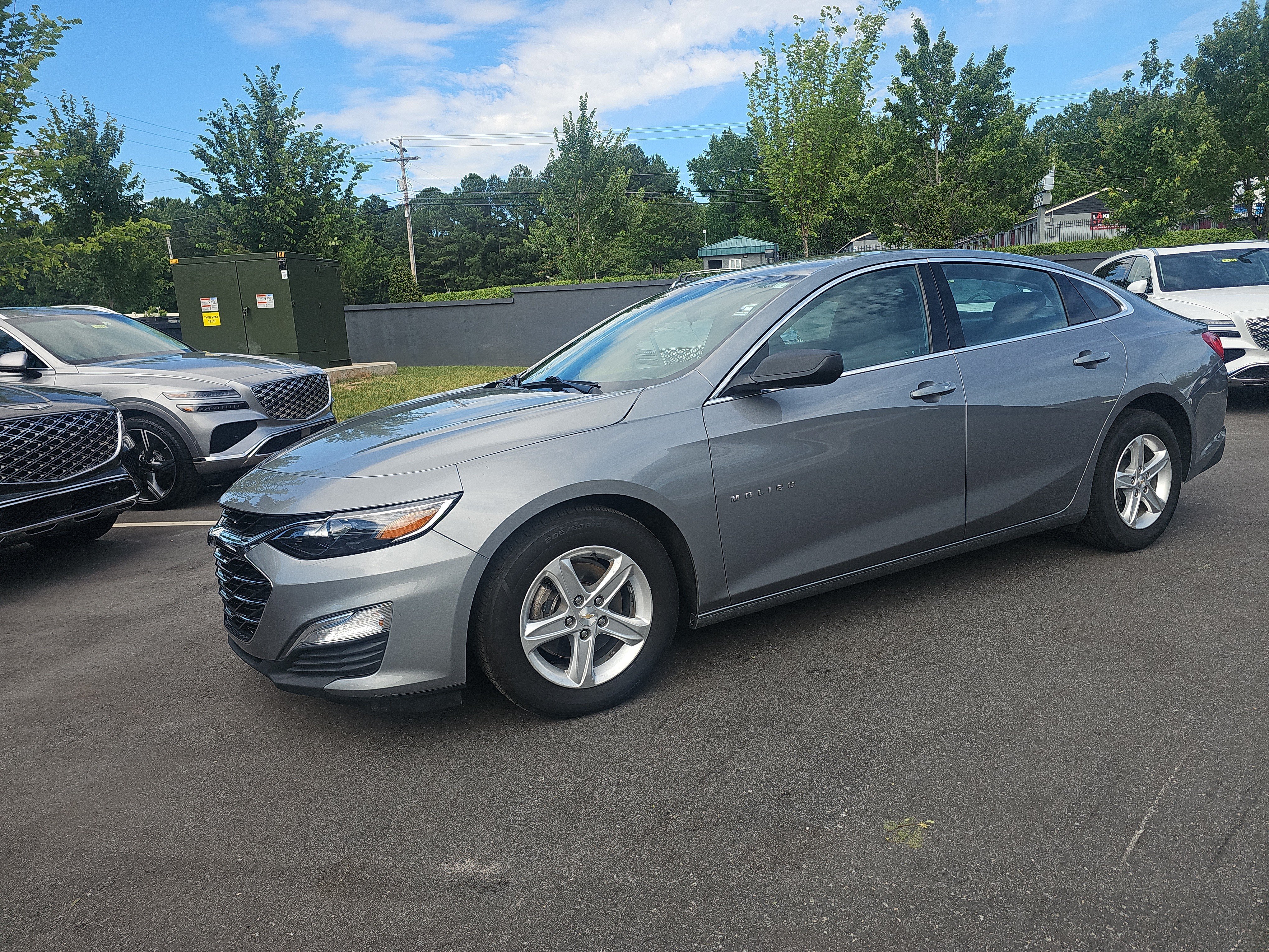 Used 2023 Sterling Gray Metallic Chevrolet LS image 1
