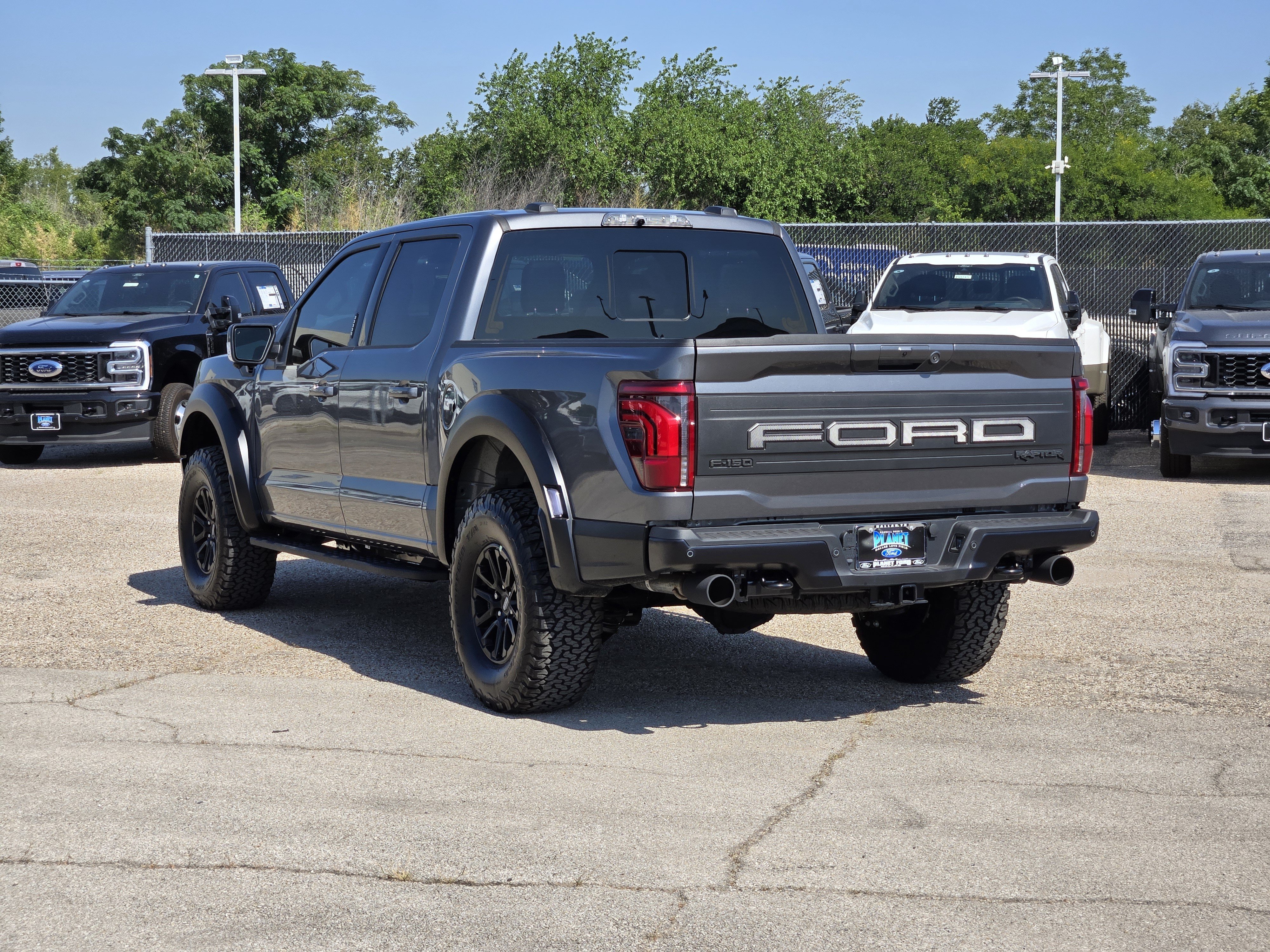 New 2026 Carbonized Gray Metallic Ford Raptor image 3