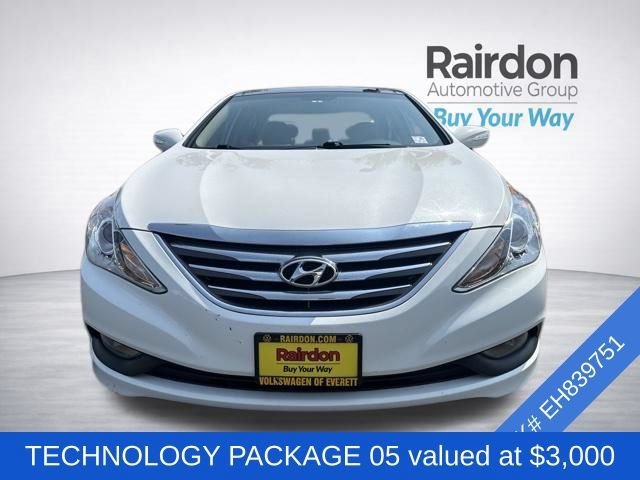 Used 2014 Hyundai Sonata Limited with VIN 5NPEC4AC9EH839751 for sale in Everett, WA