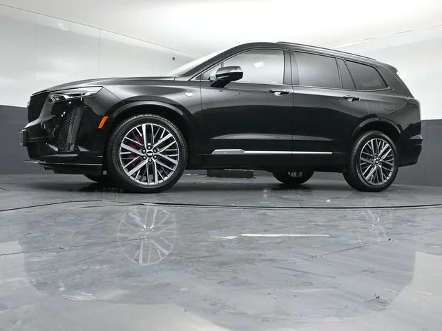 Certified Used 2025 Stellar Black Metallic Cadillac Sport image 40