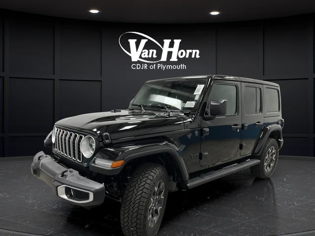 New 2027 Black Clearcoat Jeep Sahara image 3