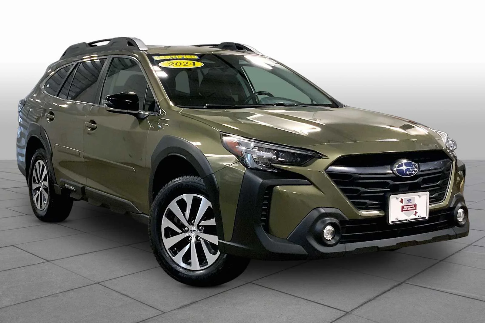 Certified Used 2024 Autumn Green Metallic Subaru Premium image 3