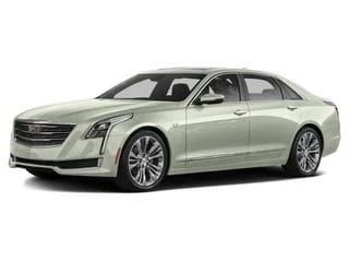 Used 2017 Crystal White Tricoat Cadillac 2.0L Turbo Rear-wheel Drive image 1