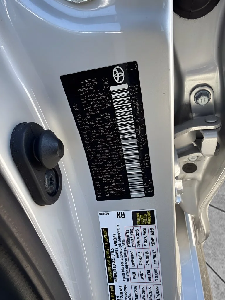 Used 2023 Silver Toyota SE image 30