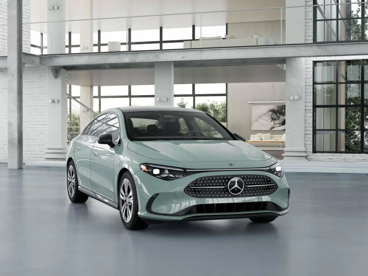 New 2027 Liquid Crystal Green Mercedes-Benz CLA 220 image 9