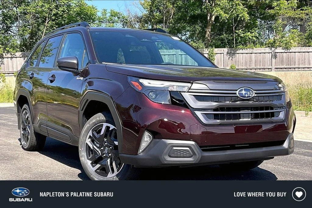 New 2026 DARK MAHOGANY PEARL Subaru Premium Hybrid image 1