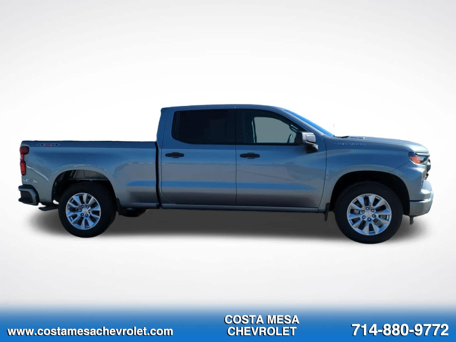 Used 2026 Sterling Gray Metallic Chevrolet Custom image 4