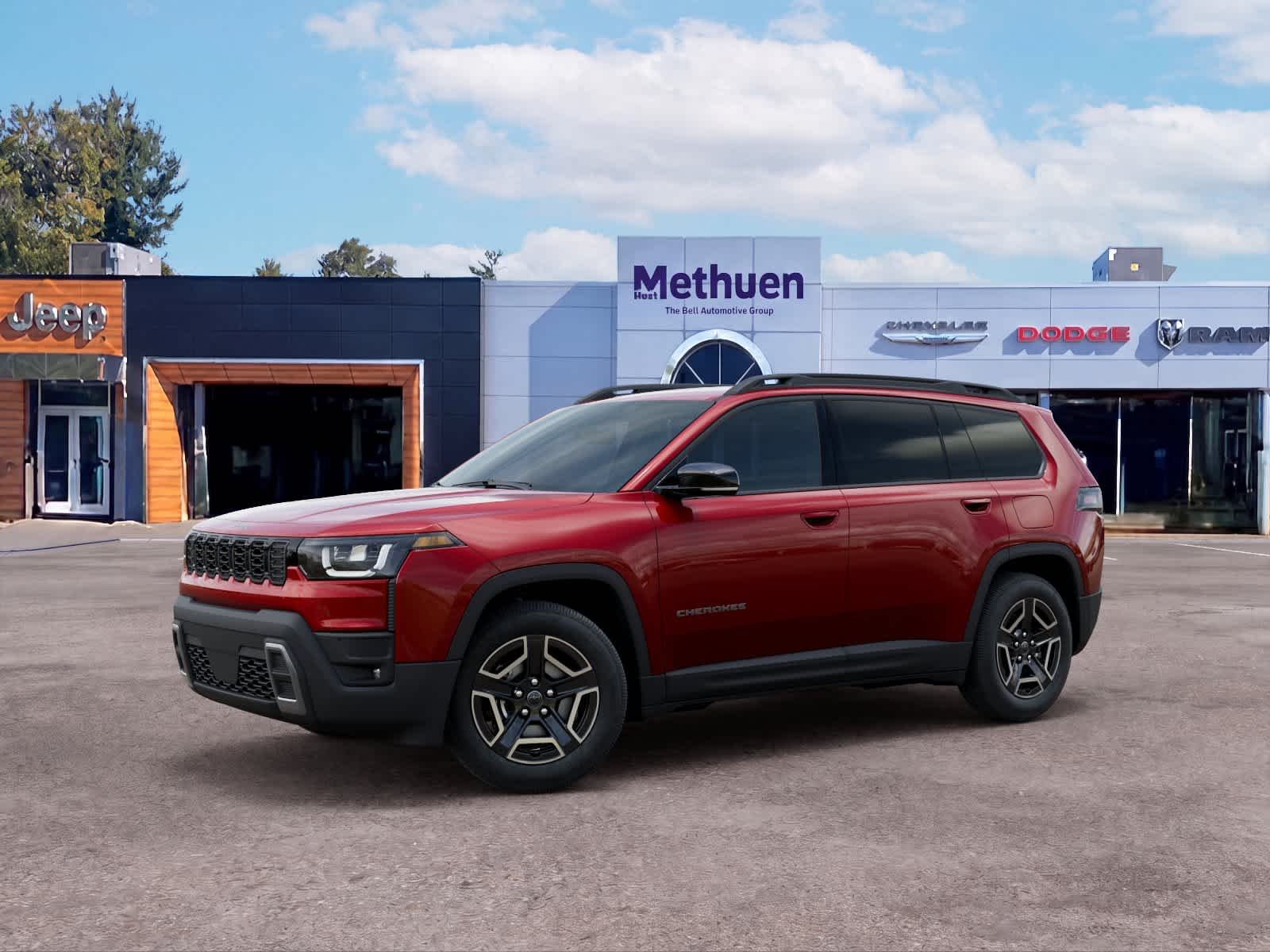 New 2026 Red Hot Pearlcoat Jeep Limited image 2