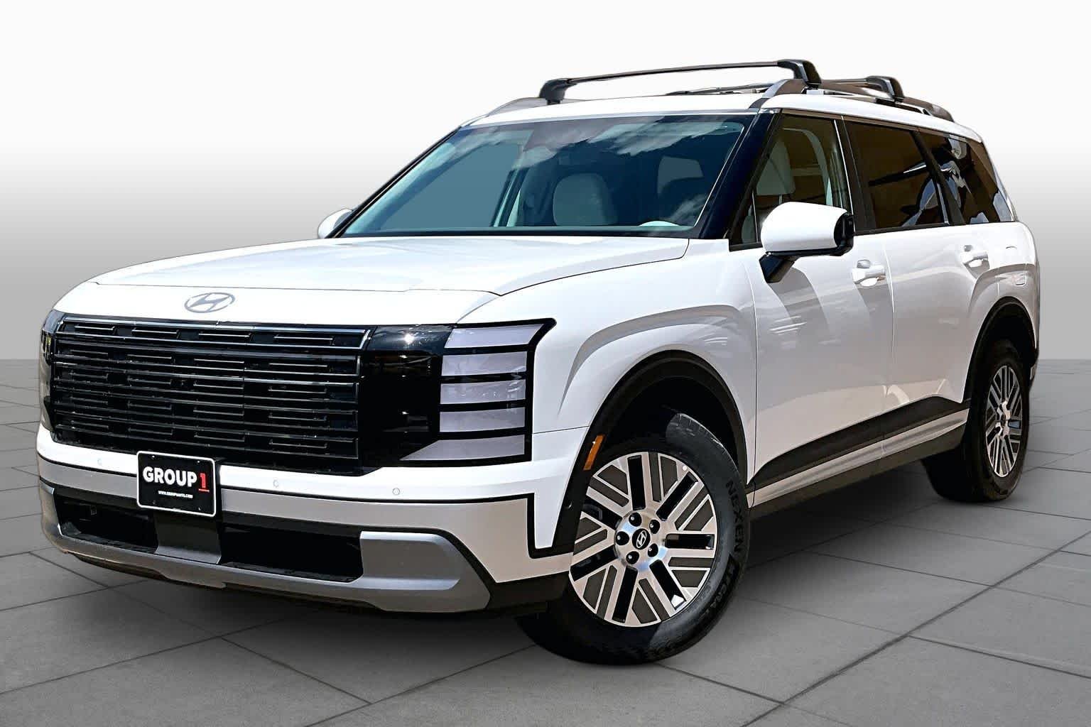 New 2026 Creamy White Pearl Hyundai SEL Premium 7P image 1