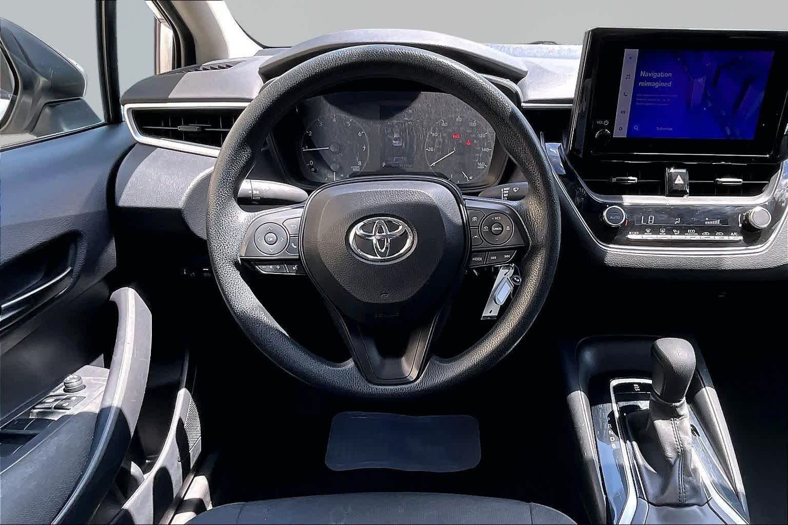 Used 2024 Classic Silver Metallic Toyota LE image 6