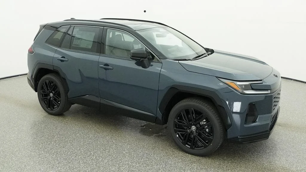 New 2026 Storm Cloud with Midnight Black Metallic roof Toyota XSE image 12