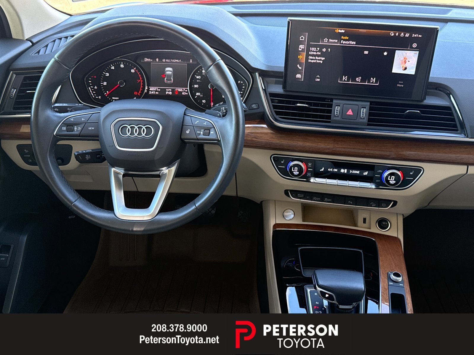 Used 2023 Blue Audi 45 S line Premium image 13