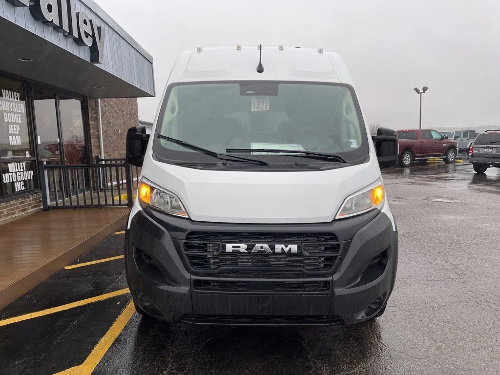 New 2025 Bright White Clear-Coat Exterior Paint RAM High Roof image 2