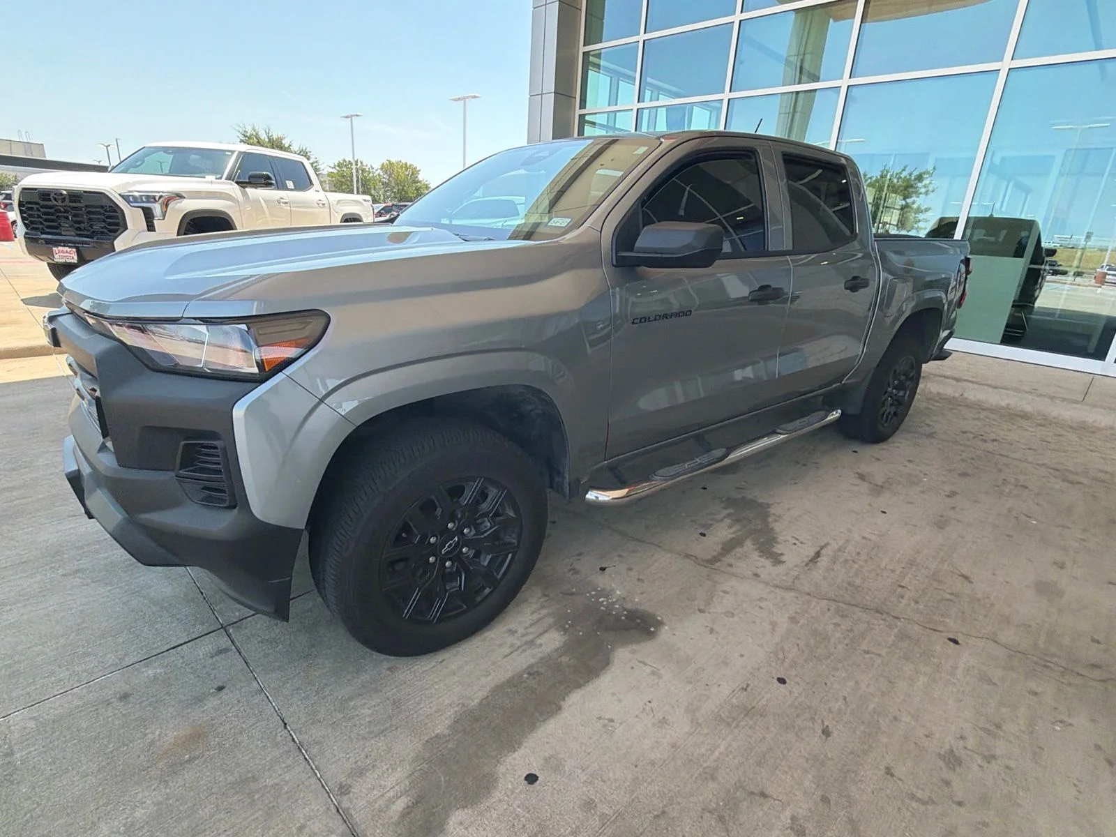 Used 2025 Gray Chevrolet Work Truck image 1