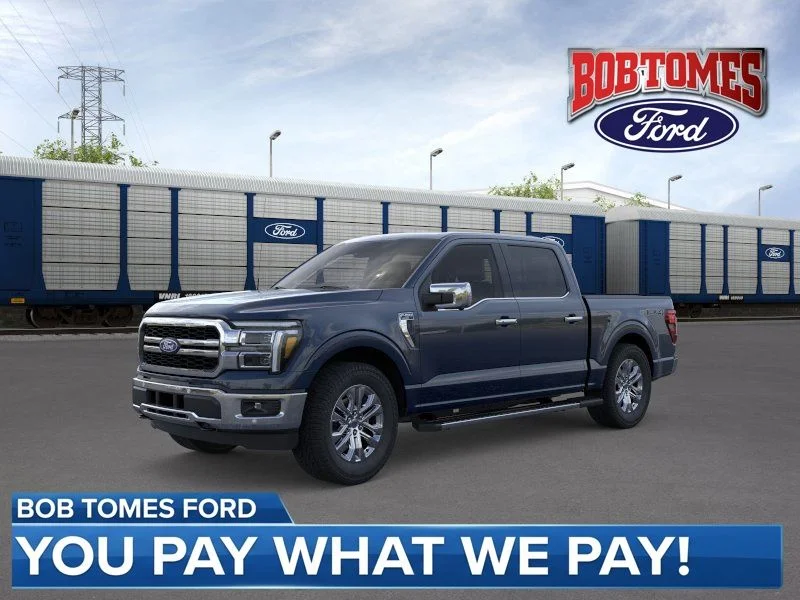 New 2026 Blue Ford Lariat image 1