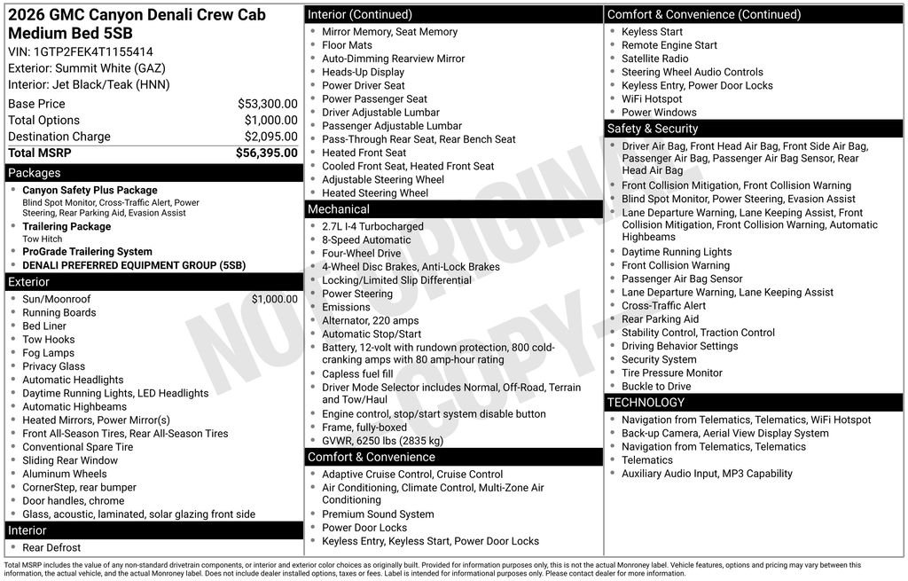 Certified Used 2026 White GMC Denali image 24