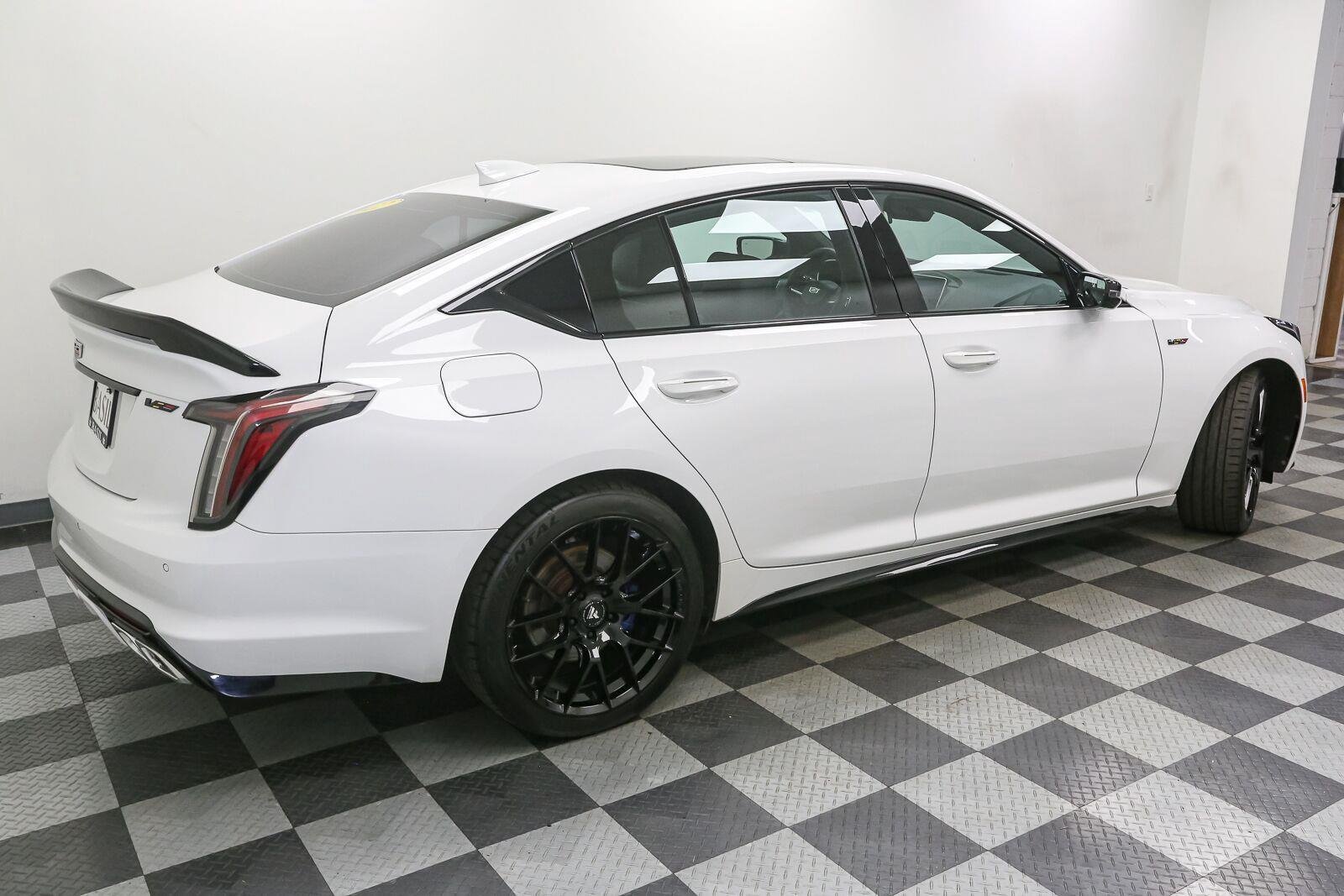 Used 2022 Summit White Cadillac VSERIES image 9