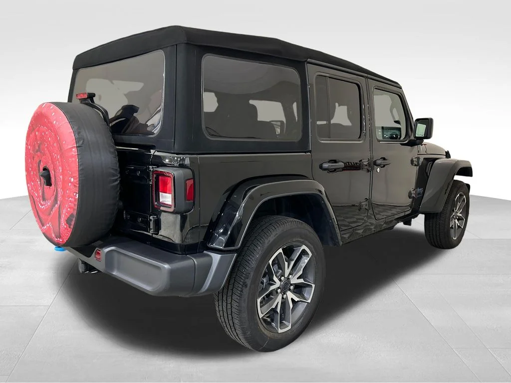 Used 2024 Black Jeep Sport S 4xe image 5
