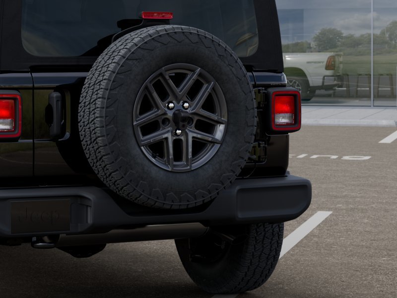 New 2026 Black Clear-Coat Exterior Paint Jeep WRANGLER 2-DOOR SPORT S image 39