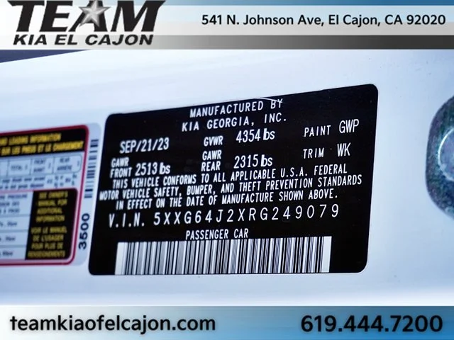 Used 2024 White Kia GT-Line image 36