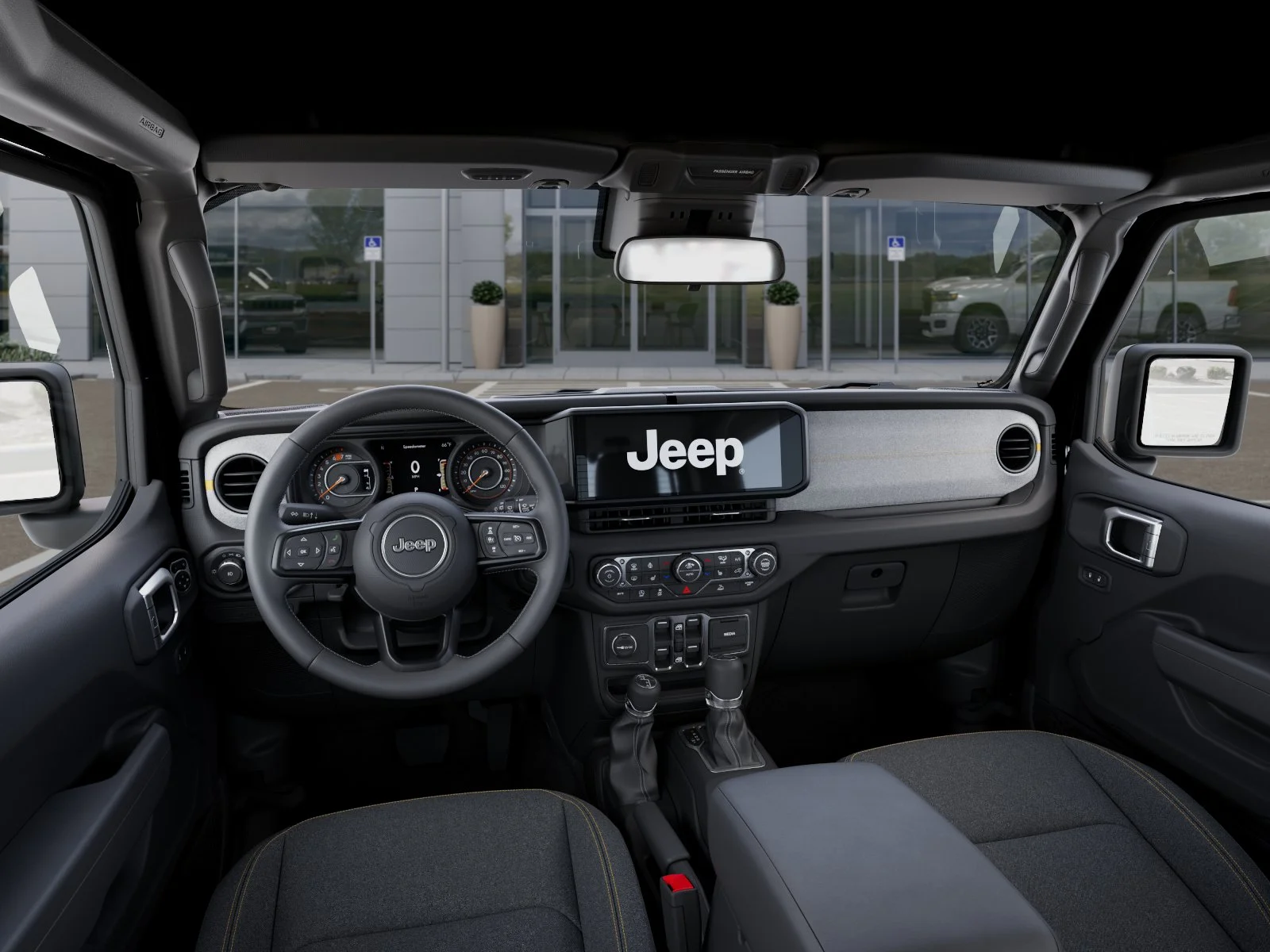 New 2026 Black Clear-Coat Paint Jeep  image 14