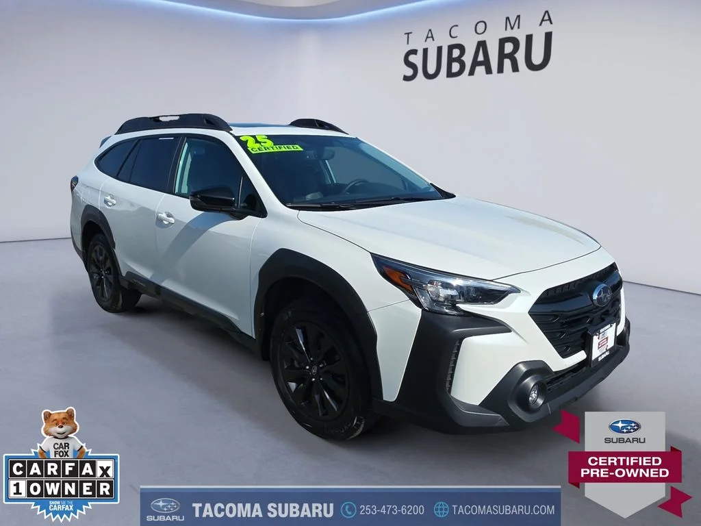 Certified Used 2025 White Subaru Onyx Edition image 7