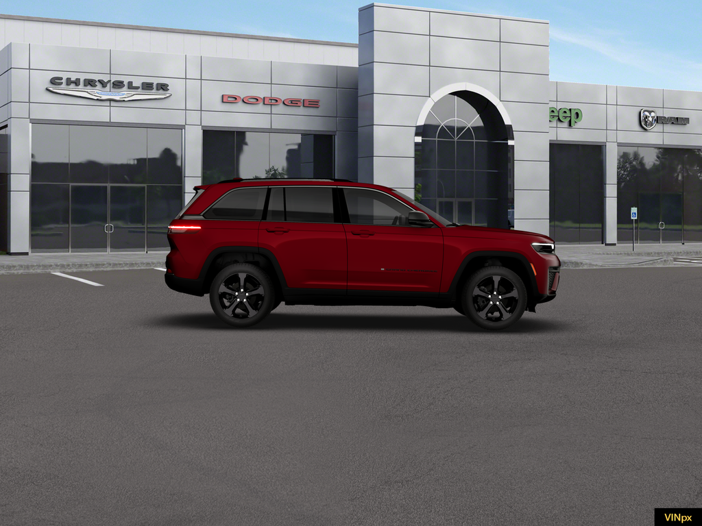 New 2026 Velvet Red Pearl-Coat Exterior Paint Jeep Limited image 8