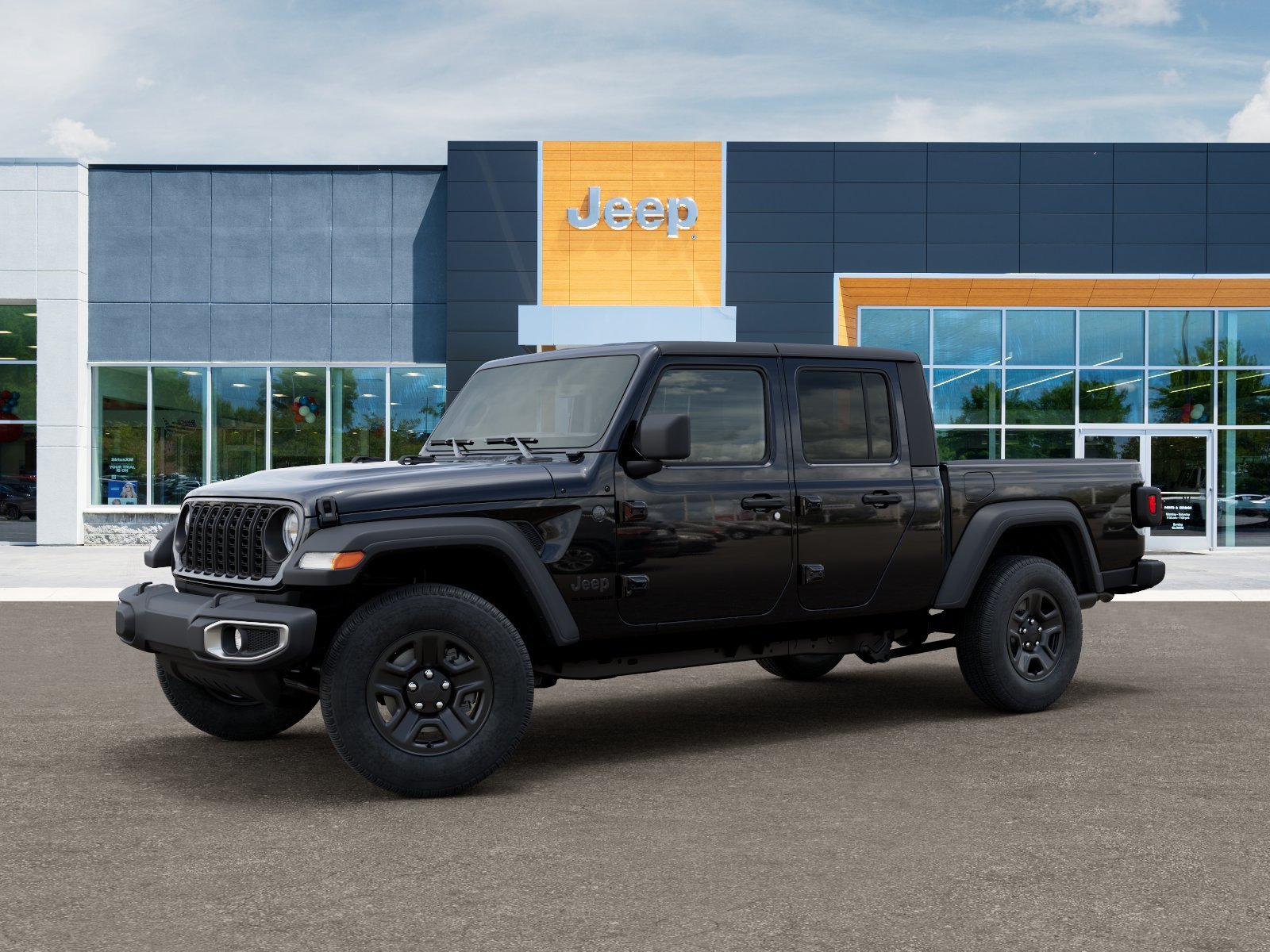 New 2026 Black Clear-Coat Exterior Paint Jeep Sport image 28