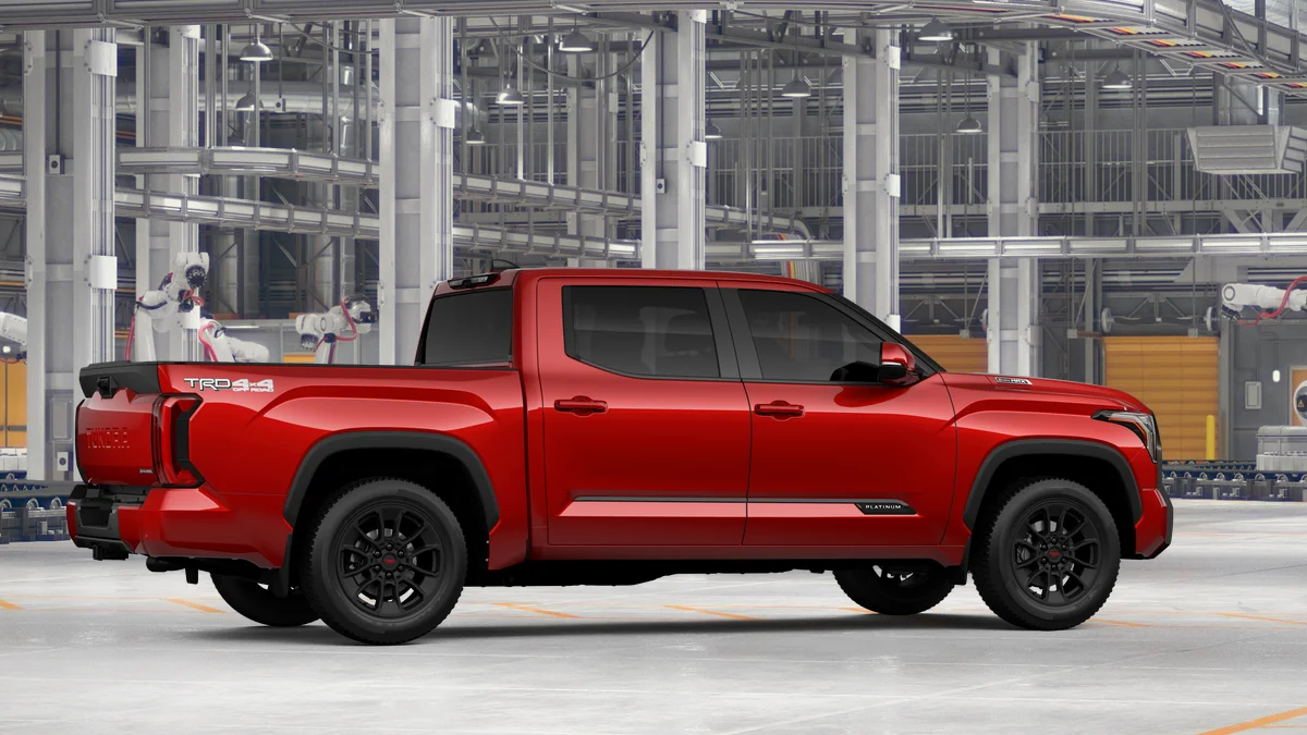 New 2026 Supersonic Red Toyota Platinum i-FORCE MAX image 11