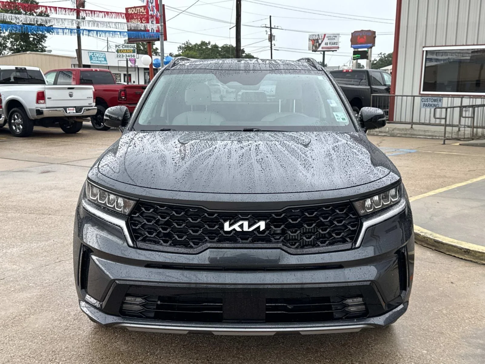 Used 2023 Gray Kia EX image 2