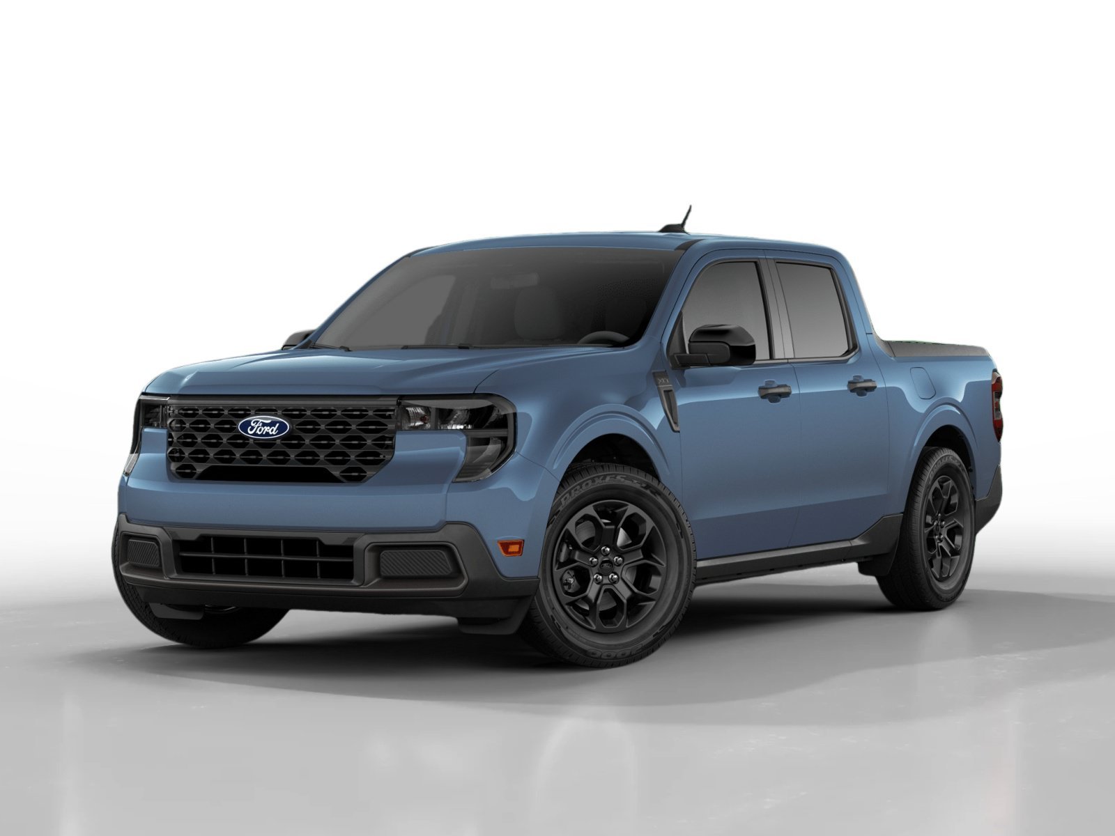 New 2026 Azure Gray Metallic Tri-Coat Ford XLT image 1